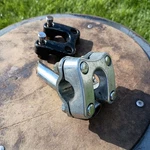 Og Win Bmx Handlebar Stem With 2 Top Plates Vintage Old School Custom. Fixed Price $145.00.