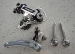 Campagnolo Super Record Patent 84 Derailleur Set. Fixed Price $231.58.