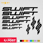 Swift Vinyl Decals Stickers Sheet Bike Frame Cycling Bicycle. Fixed Price $17.93.