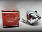 Vintage Western Flyer Bicycle Chrome Front Fender Light Battery. Fixed Price $178.00.