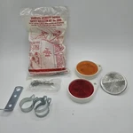 Sealed Nos - Gulco Safety Bike Reflector Kit #2300, Vintage Road Muscle Bmx. Fixed Price $11.00.