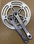 Vintage Sugino Super Mighty Bike Crankset 170MM 48T Single Chainring. Fixed Price $99.00.