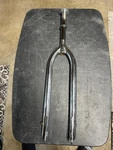 Vintage 1983 Akisu Old School Bmx Chrome 26 Cruiser Fork 7.375 Steering Tube. Fixed Price $100.00.