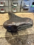Antique Brooks B34 Saddle 1930 Pre-war Great Patina Oval Badge Racing Bike. Fixed Price $235.63.