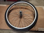 Gt Sealed Front Wheel 20X 1 3/8" Araya 7X Comp Tire 36 Spoke. Fixed Price $99.75.