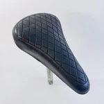 Persons Bmx Seat Old School Black Post 80S 90S Huffy Quilted Diamond Pad A76. Fixed Price $23.64.