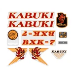 Kabuki BXK-7 Bridgestone Red Decal Set. Fixed Price $44.05.
