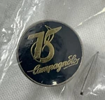 Campagnolo Bicycle Components 75TH Anniversary Lapel Pin. Fixed Price $14.95.