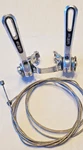 Nos Suntour Black Line Downtube Shifters Clamp On Road Bicycle 28.6MM Schwinn. Fixed Price $89.00.
