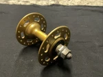 School Bmx 1983 Sr Gold 36 Hole Front Hub Nip For Mongoose Gt Cw. Fixed Price $75.00.