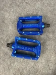 Kkt Amx Pedals Blue Vintage Bmx Missing Reflectors. Fixed Price $175.99.