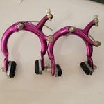 Old School Purple Anno Lee Chi 1020A Front Rear Brake Calipers Bmx Bike. Fixed Price $49.99.
