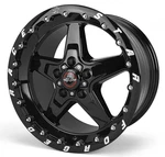 Star 92 Drag Bracket Racer 17X10.5 5X4.50BC 7.6BS Gloss Blk Wheel-bdlk. Fixed Price $781.44.
