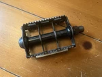 Mks BM-2 9/16 Rat Trap Black Pedal- Left Orphan. Fixed Price $50.00.