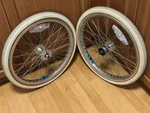 1987 Mongoose Pro Class 20" Rims 48H Suzue Hubs 80S Vintage Bmx Odyssey Tires. Fixed Price $399.99.