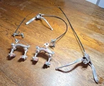 Vintage Dia-compe Brake Levers & Center-pull Calipers From Araya 10-SPEED Bike. Fixed Price $19.99.