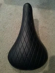 Black Bmx Diamond Pattern Seat ,old School Look,. Fixed Price $17.99.