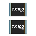 Tange TX100 Fork Decal Set. Fixed Price $25.04.