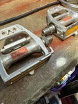 Sr Pedals SP-153 Cr-mo Raleigh. Fixed Price $24.99.