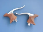 Dia-compe Aero Gran Agc Brake Levers Silver Gum Hoods Classic Vintage. Fixed Price $38.35.