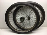 Vintage 1950S Schwinn 24 2.125 S2 Chrome Bicycle Wheels Rims Juvenile Bike. Fixed Price $225.00.