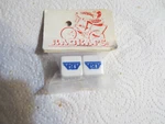 Nos Aba White Radkaps 80 Bmx Freestyle Steve Veltman's Valve Caps Covers. Fixed Price $85.00.