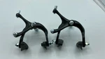 Pair 700C Road Bike Bicycle Aluminum Side Pull Caliper Brake Front + Rear Black. Fixed Price $12.99.