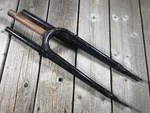 Raleigh Front Fork Motocross Bicycle Triple Clamp Old School Bmx DL-55. Fixed Price $119.99.
