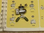 Rare Vintage Campagnolo #1030/3 Steel Pump End With Set Screw - "nos". Fixed Price $39.99.