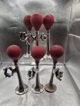 Vintage Yoder Hollywood Goose Horns Plastic Lot 1950S. Fixed Price $95.00.