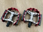 Bmx Bear Cage Trap Pedals 1/2" *for 1-PIECE Cranks Gt Old School Style *red. Fixed Price $29.98.