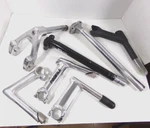 Vintage Bike Parts: Seatpost, Quill Stem, Pedals; Various Brands, Models & Sizes. Fixed Price $65.00.