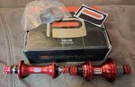 Promax HB-1M Red Bmx Racing Hub Set 28 Holes New (never Used) Nice! Feel Smooth!. Fixed Price $138.00.