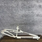 Mongoose Hoop Bmx Bike Frame Mid School Steel White Freestyle Park 20IN 21IN. Fixed Price $161.99.