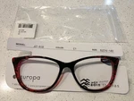 Adin Thomas Eyeglasses Frames AT-400 C1 Red Black Cat Lace Rare 52-16-140. Fixed Price $70.00.