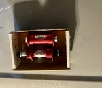 Old School Bmx Red Bullseye Hubs 36 Hole. Fixed Price $750.00.