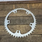 Vintage Campagnolo 144 Bcd 5-BOLT Alloy Chainring Road Crank Bike Tooth. Fixed Price $72.89.