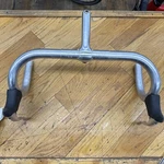 Cinelli Campione Del Mondo Bars 63-38CM With 100 Mm Stem And Levers. Fixed Price $125.00.