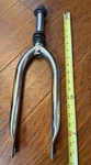 1979 Vintage Mongoose 9K Nickel Tange Pinched Fork Bmx + Tien Hsin Headset. Fixed Price $295.00.