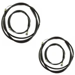 2 Front Rear Bmx Mtb Bike Cycle Brake Cables Inner Outer Set. Fixed Price $10.83.