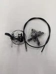 Vintage Shimano Positron Cable Wire Shifter Set Nos Black Plastic 5 Speed. Fixed Price $36.00.
