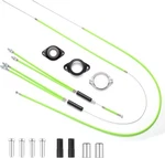1 Set Bmx Bike Gyro Brake Cables Front + Rear (upper Lower) With Spinner Rotor. Fixed Price $30.68.