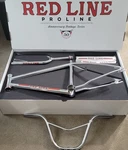 Old School Retro Redline Proline Limited Edition Frame Fork Bars Pads Bmx Bike. Fixed Price $1995.00.