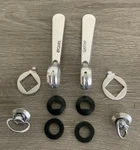 Suntour Superbe Down-tube Shifters Braze-on Friction. Fixed Price $38.00.