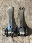 Vintage Suntour Alpha 3000 Downtube Shifters Index For Ax Derailleur Only. Fixed Price $29.99.