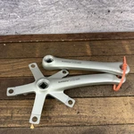 Vintage Shimano Crankset Triple 170MM 130 Bcd FC-1057 Square Arms Japan 1050. Fixed Price $64.99.