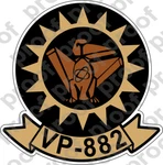 Sticker Usn Vp 882 Patrol Squadron. Fixed Price $19.00.
