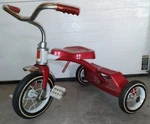 *rare* Vintage Amf Junior Double Step Tricycle Hard Rubber Wheels Toddler. Fixed Price $99.95.