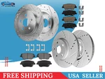 Front Rear Drilled Brake Rotors Ceramic Pads Kit For Hyundai Sonata Kia K5. Fixed Price $138.67.