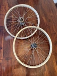 Vintage Kt Blue 7X Hubs Sumo And Clc 20IN Bmx Bike Wheelset. Gt Performer. Fixed Price $149.00.